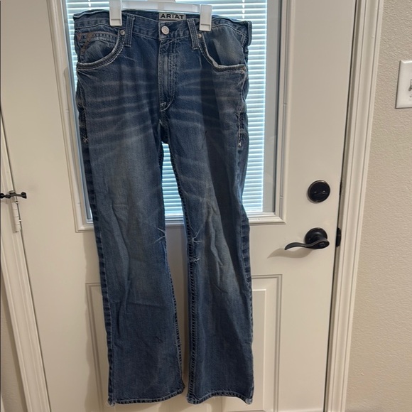 Men’s Ariat Relaxed Bootcut Jeans Size 34x34 - Picture 1 of 9